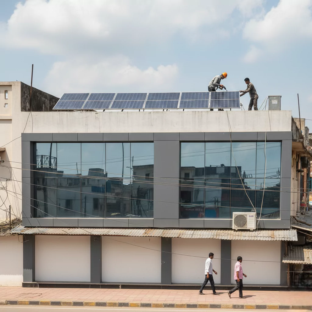 Commercial Solar Panel System | Solar Rooftop for Business & Office